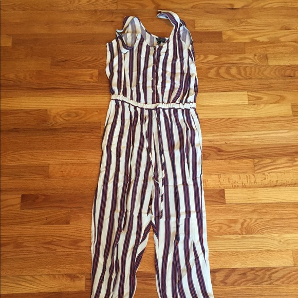 Topshop Other - Red, white, & blue jumpsuit